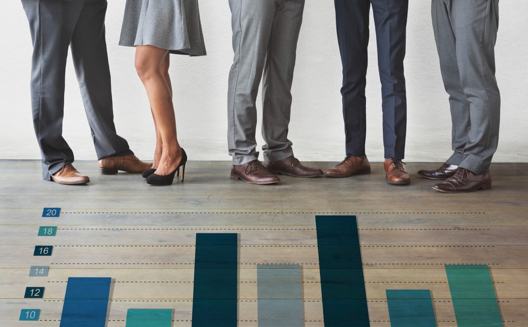 un graphique représentant le taux de survie des entreprises