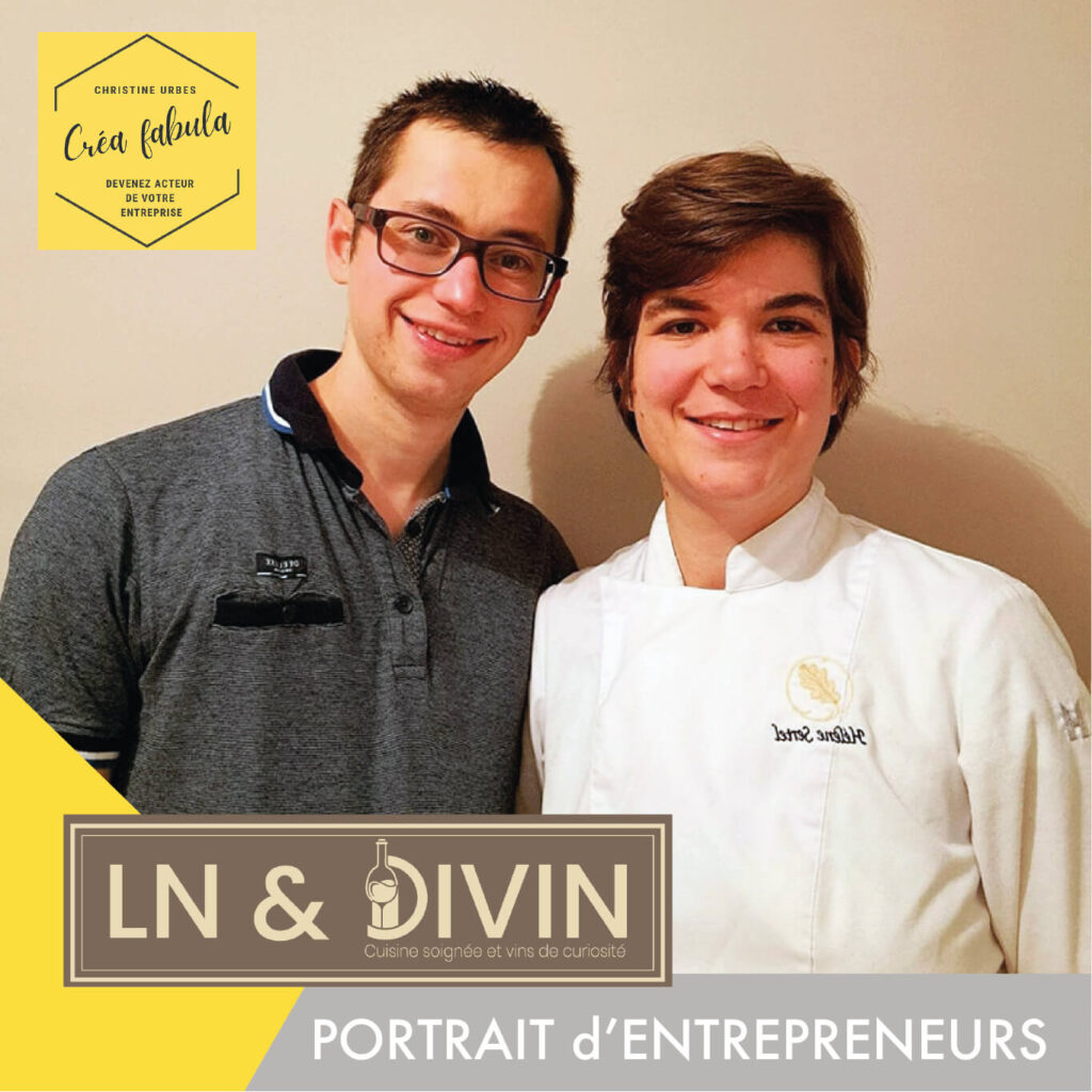Les propriétaires du restaurant LN&Divin à Saint-Dié-des-Vosges